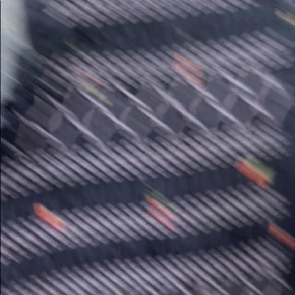 Navy Blue Floral Embroidered Vivi Hill House Home Nap Dress - Picture 10 of 14